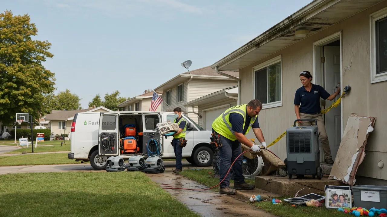Water Damage Restoration in Mount Ayr, IN near me
